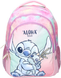 Vadobag Stitch ALOHA 3 rekeszes nagyméretű iskolatáska gyerekeknek