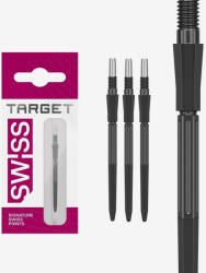 Target Darts Darts fémhegy TARGET Swiss Point Elysian Archetype 43, fekete 35mm