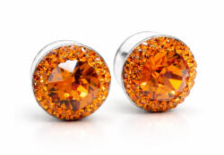 APHRODITÉ APHRODITE bedugós fülbevaló - 12 mm (tangerine narancs) (2026032408)