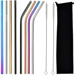 Verk Rozsdamentes acél szívószál készlet - 0, 6 mm (01634)