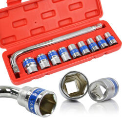 TMN Dugókulcs készlet 1/2" 10 db 10-24mm (M58201)