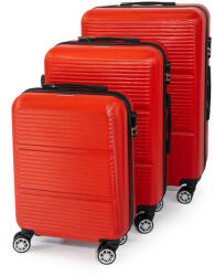 EIFA Art-Land utazási bőröndök készlete - piros (LM-948 rot)