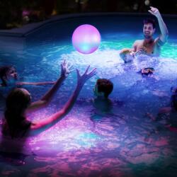  GLOBIZ Felfújható labda LED-del 20 cm (56130B)