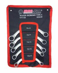 TMN C típusú dugókulcs fal 5 db 10-19mm (M58168)