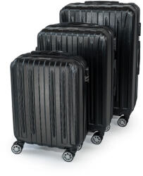 EIFA Art-Land utazási bőröndök készlete - fekete (LM-1003 schwarz)