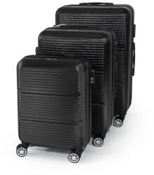 EIFA - Art-Land utazási bőröndök készlete - fekete (LM-948 schwarz)