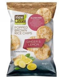  Rice Up Rice Up Barnarizs chips - gyömbér + citrom - 60g - vegyesbolt