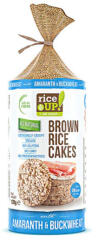  Rice Up Rice Up Barna rizses hajdina-amaránt szelet - 120g