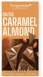Bio Benjamin Benjamíssimo White Sós-Karamell Mandula csokoládé vegán - bio - 60g - vegyesbolt