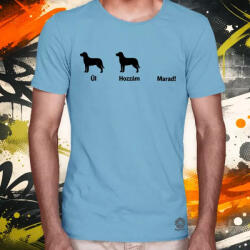 Magnolion Marad fekete férfi póló (28293)