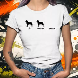 Magnolion Marad fekete női póló (28293-N)