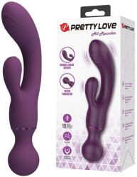  Мултифункционален вибратор и масажор, 20см. - Pretty Love All Rounder (D-245217)