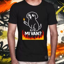 Magnolion Mi van? férfi póló (28294)