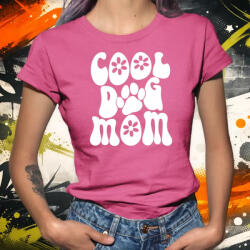 Magnolion Dog mum fehér női póló (28279-N)