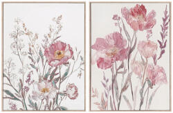 AdTrend Set 2 tablouri decorative Flowers 2 x 62.5x82.5 cm (121199)