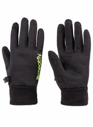 Meatfly детски ръкавици Kids Powerstretch Black Lime Meatfly | Cheren | Момчешки | 146