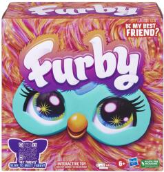 Hasbro Jucarie interactiva Furby de plus multicolor, cu lumini si sunete, 6+ (F6744) Figurina