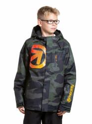 Meatfly детска SNB & SKI яка Bangito Rampage Camo Meatfly | Zelen Kafyav Siv Mnogotsveten | Момчешки | 146