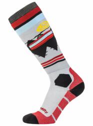 Meatfly sNB & SKI чорапи Leeway Dark Red Meatfly | Cherven | МЪЖЕ | L