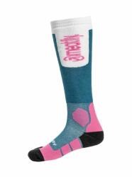 Meatfly sNB & SKI чорапи Leeway Pink / Blue Meatfly | Sin | МЪЖЕ | M