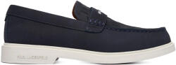 Karl Lagerfeld M Loafers Kori Monogram Vamp KL21413 2aa-navy nubuck