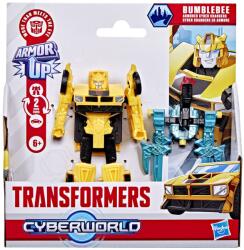 Hasbro Figurina Transformers Cyberworld Bumblebee blindat, transformabila, 10 cm (G0747_G1045) Figurina