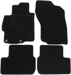 J&J Automotive Covorase auto dedicate din velur pentru Mitsubishi Lancer 2008-2017 (4 buc. )