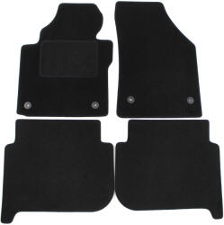 J&J Automotive Covorase auto dedicate din velur pentru Volkswagen Touran 2011-2015 (4 buc. )