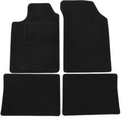 J&J Automotive Covorase auto dedicate din velur pentru Renault Clio II 1998-2005 (4 buc. )