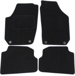 J&J Automotive Covorase auto dedicate din velur pentru Skoda Fabia II 2007-2014 (4 buc. )