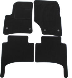 J&J Automotive Covorase auto dedicate din velur pentru Volkswagen Touareg 2002-2010 (4 buc. )