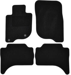 J&J Automotive Covorase auto dedicate din velur pentru Mitsubishi L200 2015-2019, 2019- (4 buc. )