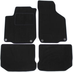 J&J Automotive Covorase auto dedicate din velur pentru Volkswagen Beetle 1997-2003 (4 buc. )
