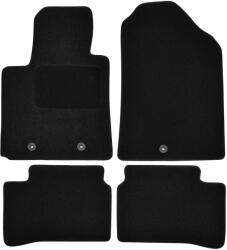 J&J Automotive Covorase auto dedicate din velur pentru Hyundai i10 2013-2019 (4 buc. )