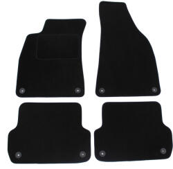 J&J Automotive Covorase auto dedicate din velur pentru Audi A4 B6 / B7 2004-2008 (4 buc. )