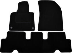 J&J Automotive Covorase auto dedicate din velur pentru Citroen C4 Picasso 2013-2019 5m (5 locuri) (3 buc. )