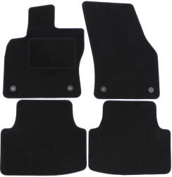 J&J Automotive Covorase auto dedicate din velur pentru Volkswagen Golf VII 2012-2019 (4 buc. )