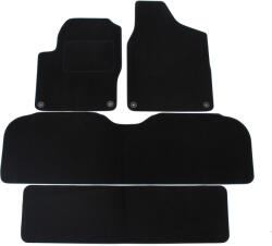 J&J Automotive Covorase auto dedicate din velur pentru Seat Alhambra 1994-2010 7m (7 locuri) (6 buc. )