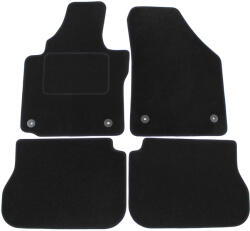 J&J Automotive Covorase auto dedicate din velur pentru Volkswagen Caddy 2003-2015 (4 buc. )