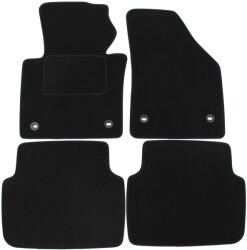 J&J Automotive Covorase auto dedicate din velur pentru Volkswagen Touran 2003-2010 (4 buc. )