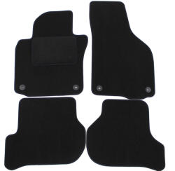 J&J Automotive Covorase auto dedicate din velur pentru Volkswagen Jetta 2005-2010 (4 buc. )