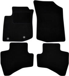 J&J Automotive Covorase auto dedicate din velur pentru Peugeot 107 2014- (4 buc. )