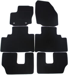 J&J Automotive Covorase auto dedicate din velur pentru Ford Galaxy MK3 2006-2015 (6 buc. )