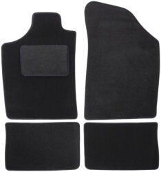 J&J Automotive Covorase auto dedicate din velur pentru Renault Clio I 1990-1998 (4 buc. )