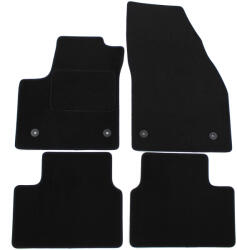 J&J Automotive Covorase auto dedicate din velur pentru Opel Meriva B 2010-2017 (4 buc. )