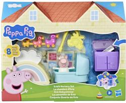 Hasbro Set de joaca Peppa Pig Camera lui Evie cu figurina si accesorii, 8 piese (G2182_G2835) Figurina