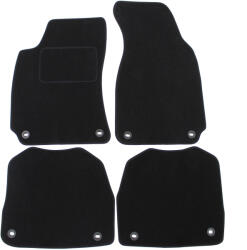 J&J Automotive Covorase auto dedicate din velur pentru Skoda Superb 2002-2008 (4 buc. )