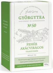 Györgytea Fehér Akácvirágos Teakeverék (Reflux tea) 100 g - egeszsegbolt