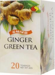 Sun Moon Big Star Gyömbéres zöld tea 20x2g - egeszsegbolt