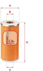 SOFIMA Filtru ulei SOFIMA S 0580 PO (S 0580 PO) - fixbox